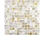 Hornbach Muschelmosaik SM 203 30,5x30,5 cm beige