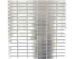 Edelstahlmosaik XCE 1548D 29,8x30,5 cm silber