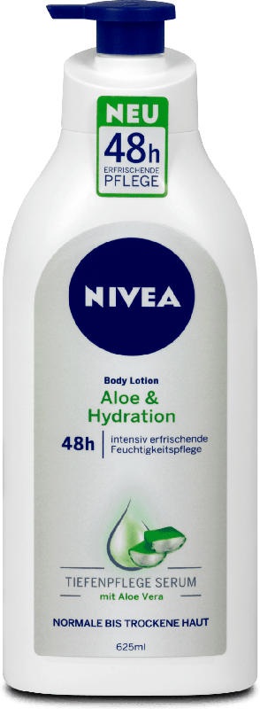 NIVEA Body Lotion Aloe & Hydration 48h