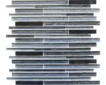 Hornbach Glasmosaik XCM MS89 29,8x29,8 cm schwarz