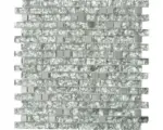 Hornbach Glasmosaik XCM MV728 29,8x30,4 cm grün grau