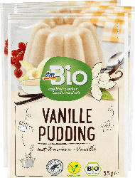 dmBio Vanille Pudding mit Bourbon-Vanille