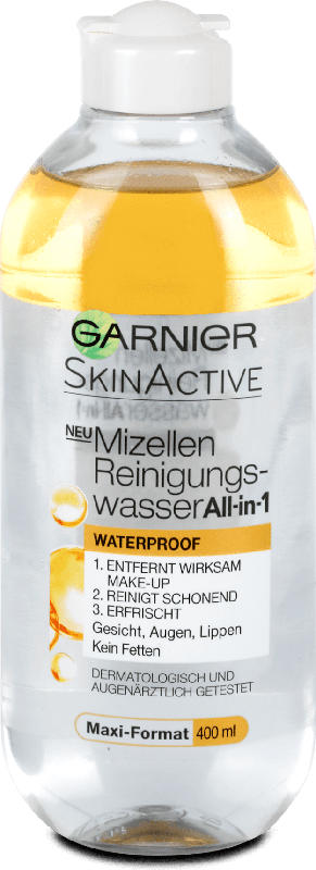 Garnier Skin Active Mizellen Reinigungswasser All-in-1 Waterproof