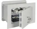 Hornbach Wandtresor Rottner Delta 30, aluminium, grau