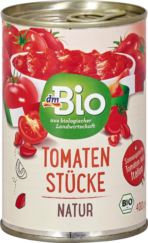 dmBio Tomaten Stücke Natur