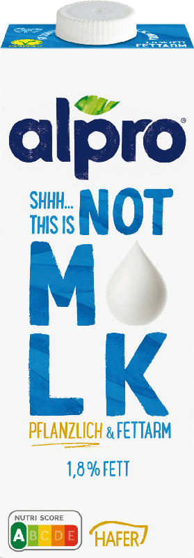alpro Haferdrink Shhh… This is not Milk 1,8 %