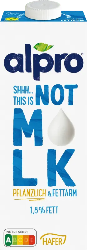 alpro Haferdrink Shhh… This is not Milk 1,8 %