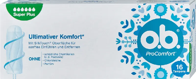 o.b. ProComfort Tampons Super Plus