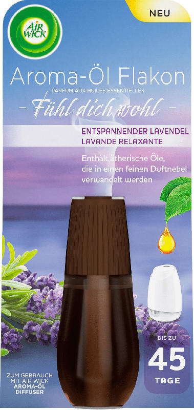 AirWick Aroma-Öl Flakon Nachfüller Entspannender Lavendel