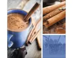 Hornbach Glasbild Hot Chocolate 20x20 cm