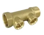Hornbach Klemm- 2fach Verteiler 1" AG 2x 3/4" ko