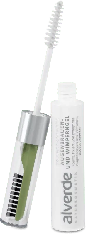 alverde NATURKOSMETIK Augenbrauen- & Wimperngel Transparent