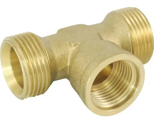 Klemm-T-Stück 3/4"ko x1/2" IGx3/4"ko