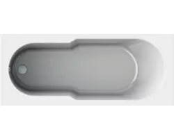 Körperformbadewanne Oceania 170x75 cm weiß