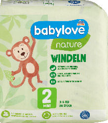 babylove nature nature Windeln Gr. 2 mini (3-6 kg)