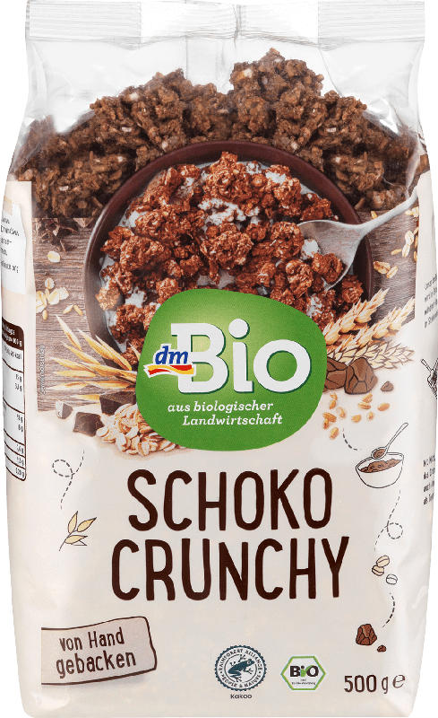 dmBio Müsli Crunchy Schoko