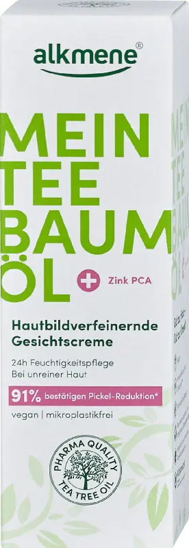 alkmene Mein Teebaumöl Hautbildverfeinernde Gesichtscreme