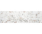 Hornbach Küchenrückwand mySpotti splash White Bricks 2200x600x0,2 mm