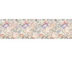 Küchenrückwand mySpotti splash Stamps 2200x600x0,2 mm