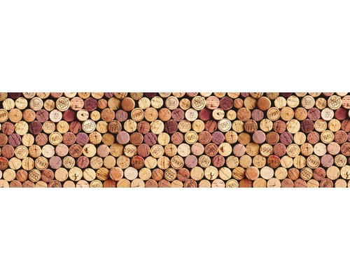 Küchenrückwand mySpotti splash Cork Wall 2200x600x0,2 mm