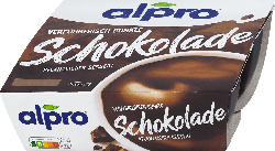 alpro Pflanzliches Dessert Dunkle Schokolade