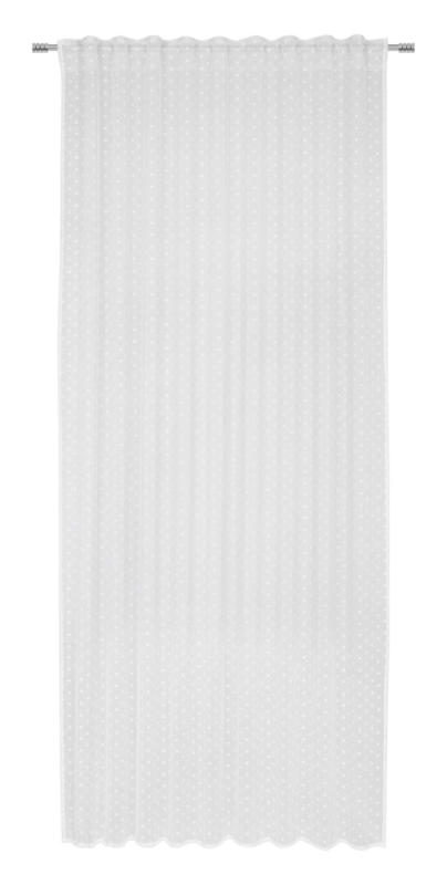 Fertigvorhang Sherly in Weiß ca. 140x245cm