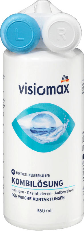 VISIOMAX Kombilösung + Kontaktlinsenbehälter