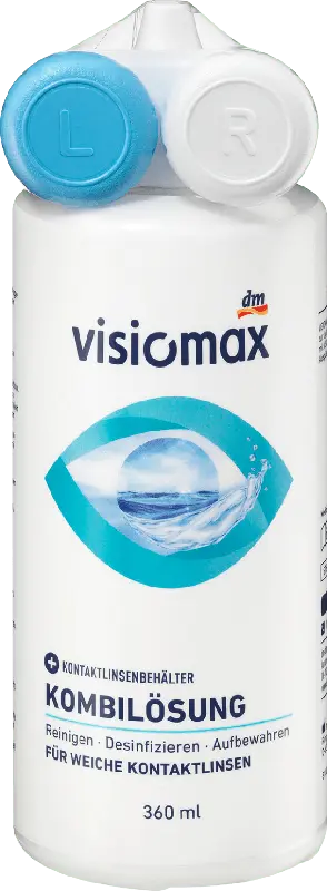 VISIOMAX Kombilösung + Kontaktlinsenbehälter