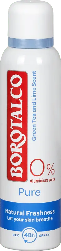 Borotalco Deodorant Spray Pure Natural Freshness