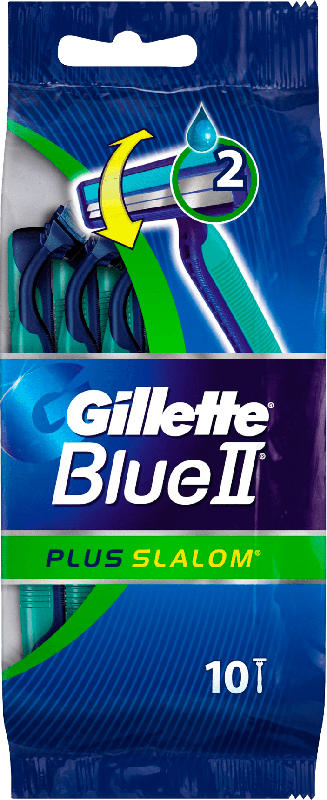 Gillette Blue II Plus Slalom Einwegrasierer