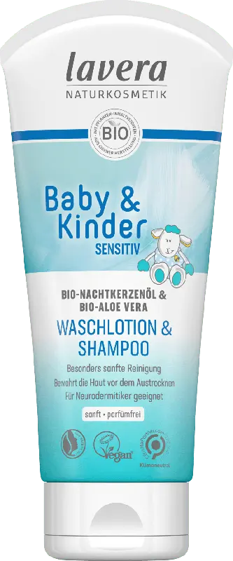 lavera Baby & Kinder Waschlotion & Shampoo sensitiv