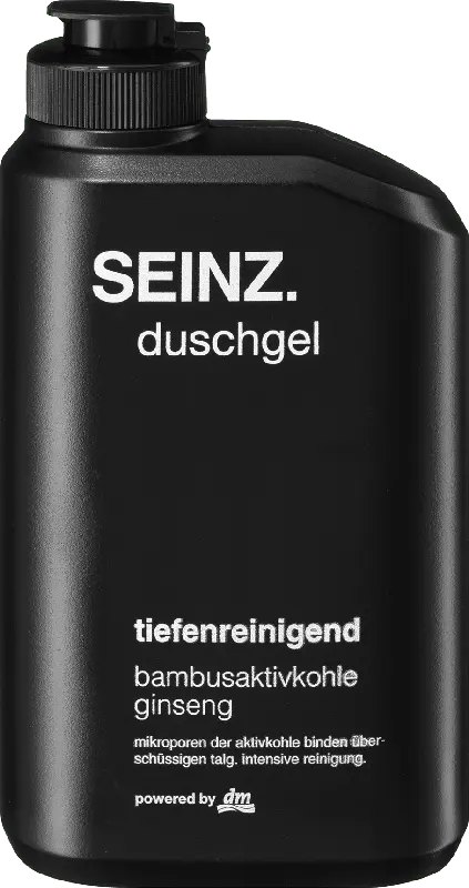 SEINZ. Tiefenreinigendes Duschgel Bambusaktivkohle Ginseng