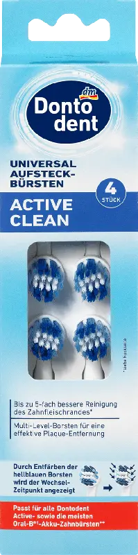 Dontodent Universal Aufsteckbürsten Active Clean