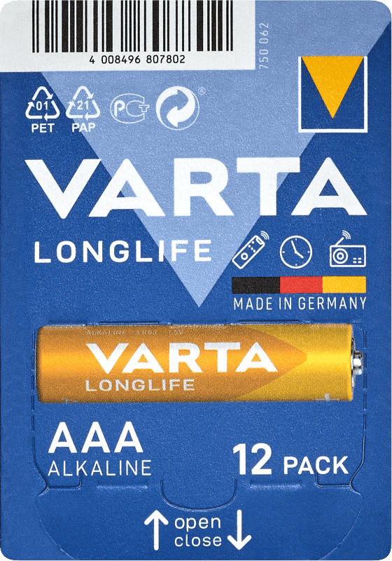 Varta Longlife Batterien AAA Alkaline