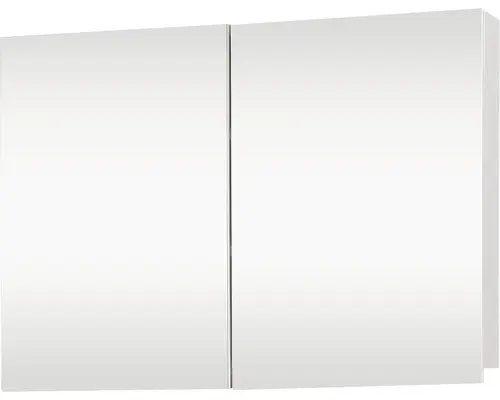 Spiegelschrank Brida 2-türig 85x15x50 cm weiß