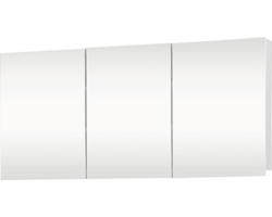 Spiegelschrank Brida 3-türig 100x15x50 cm weiß