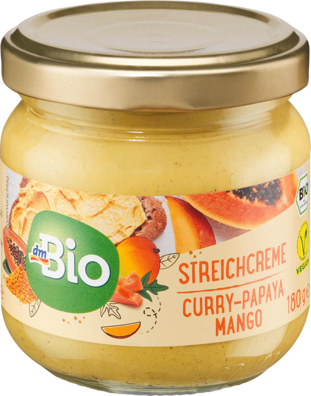 dmBio Brotaufstrich Curry-Papaya Mango