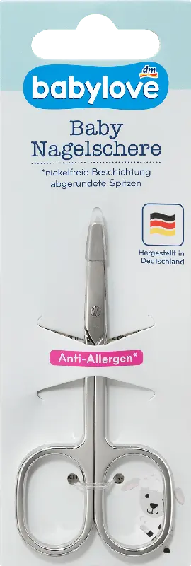 babylove Baby Nagelschere Anti-Allergen