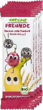 dm drogerie markt Freche Freunde Bio-Getreide-Früchte-Riegel Banane, rote Traube & Aronia