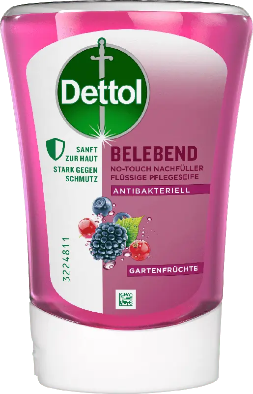 Dettol Soft on Skin Flüssige Handseife No-Touch Nachfüller Garden Berries
