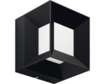Hornbach LED Außenwandleuchte Parterre schwarz mit Leuchtmittel 1-flammig 800 lm warmweiß 130x130 mm