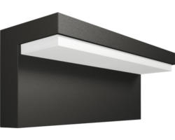 LED Außenwandleuchte Bustan anthrazit 2-flammig mit Leuchtmittel 2x1000 lm warmweiß IP44