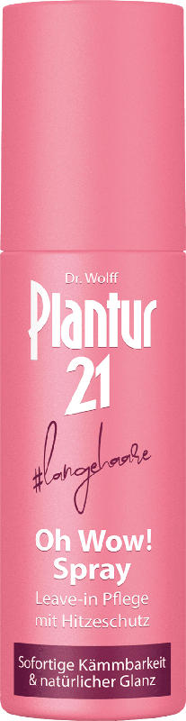 Plantur 21 Oh Wow! Spray Leave-in Pflege mit Hitzeschutz