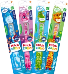 Dr. Best Milchzahn Kinderzahnbürste 3-5 Jahre weich sortiert