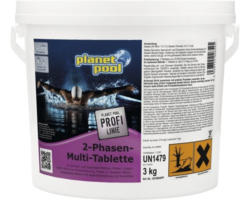 2-Phasen Multi Tabletten Planet Pool gegen Kalk/Rost250g/Stück 3 kg