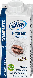 allin Trinkmahlzeit Protein Complete Kaffee