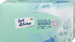 Soft&Sicher Taschentücher Sensitive 3-lagig