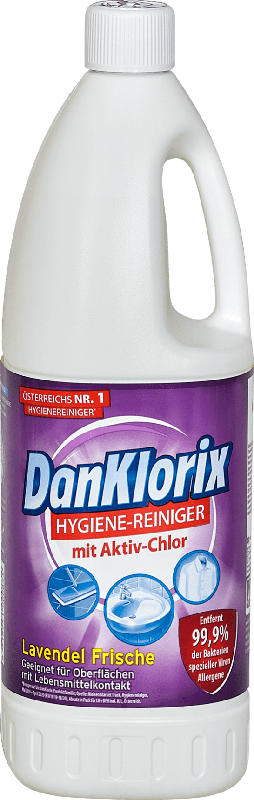 DanKlorix Hygiene-Reiniger Lavendel Frische