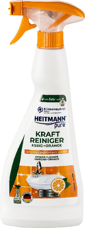 Heitmann Pure Kraftreiniger Essig + Orange
