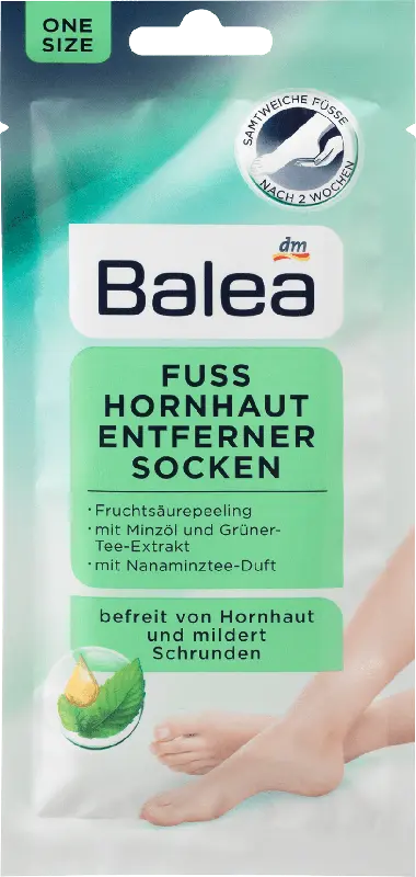Balea Fuß Hornhaut Entferner Socken (1 Paar)